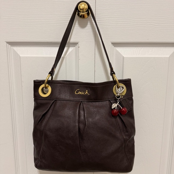 Authentic Vintage Coach Shoulder Bag with Sling - Picture 4 of 5